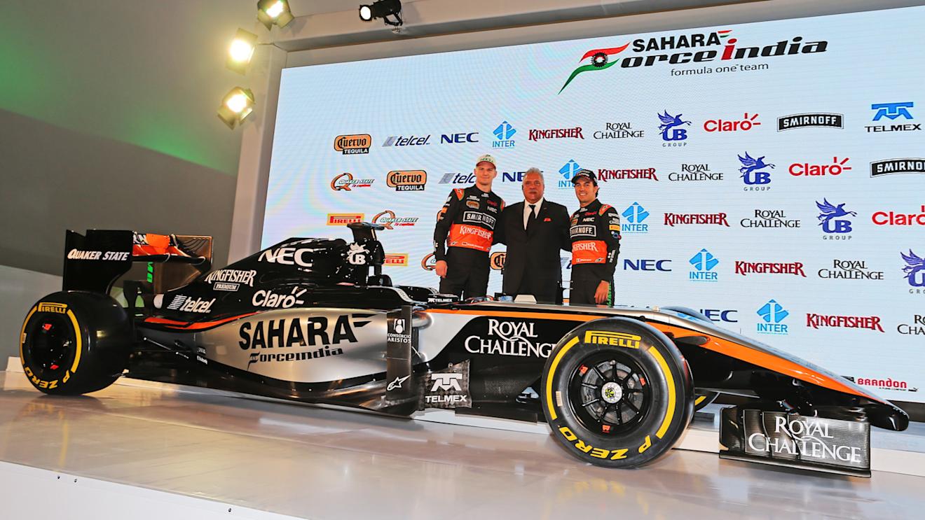 Force India unveil sleek new team livery